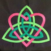 Embroidery – Trinity Knot Heart