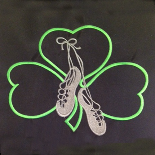 Embroidery – Ghillies 1 in Shamrock