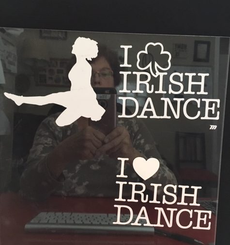 Irish Dance Car Window Stickers